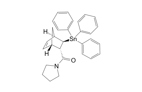 1-Pyrrolidinyl-[(1S,2S,3R,4R)-3-triphenylstannyl-2-bicyclo[2.2.1]hept-5-enyl]methanone