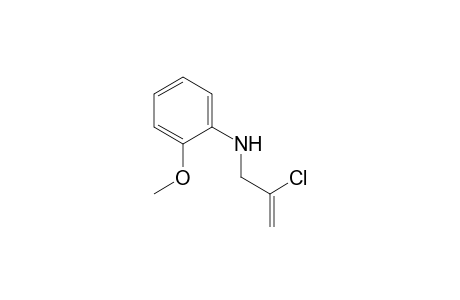 N-(2-chloroallyl)-2-methoxyaniline