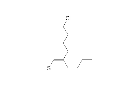 Nonane, 1-chloro-5-[(methylthio)methylene]-, (E)-