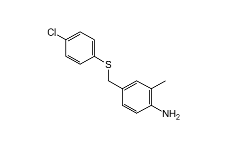 alpha^4-[(p-CHLOROPHENYL)THIO]-2,4-XYLIDINE