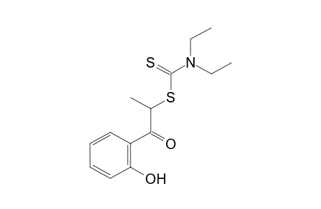 2'-hydroxy-2-mercaptopropiophenone, 2-(diethyldithiocarbamate)