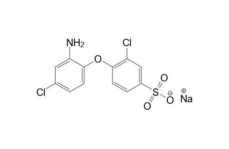 4-(2-Amino-4-chlorophenoxy)-3-chlorobenzenesulfonic acid, sodium salt