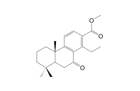 8,11,13-CLEISTANTHATRIEN-7-ONE-17-OIC-ACID-METHYLESTER