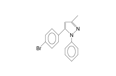 5-(4-bromophenyl)-3-methyl-1-phenylpyrazole