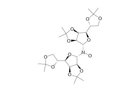 N,N-bis[(3aS,4S,6R,6aS)-6-[(4R)-2,2-dimethyl-1,3-dioxolan-4-yl]-2,2-dimethyl-3a,4,6,6a-tetrahydrofuro[3,4-d][1,3]dioxol-4-yl]hydroxylamine