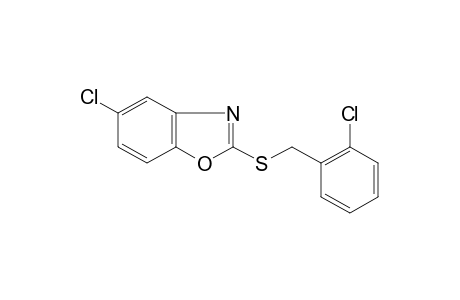 5-chloro-2-[(o-chlorobenzyl)thio]benzoxazole