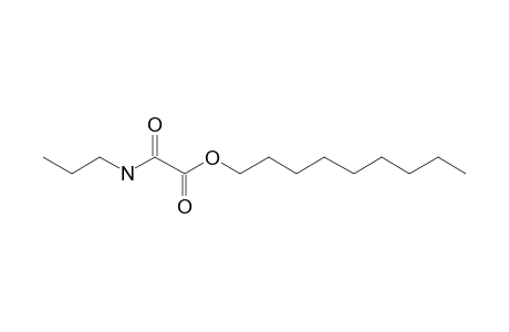 Oxalic acid, monoamide, N-propyl, nonyl ester