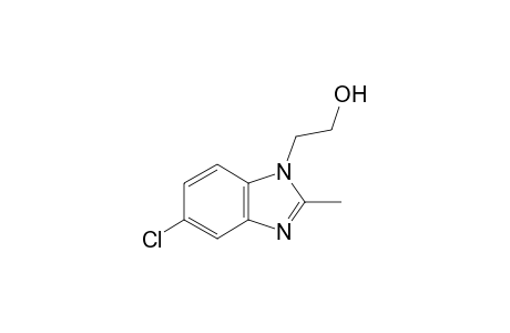 2-(5-Chloro-2-methyl-1H-benzimidazol-1-yl)ethanol