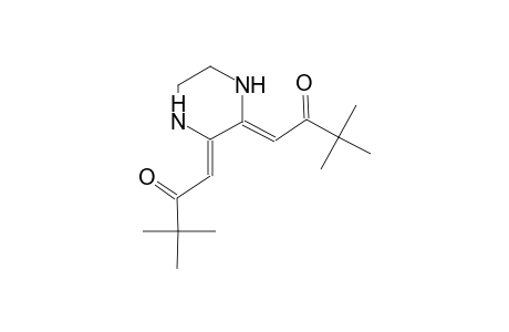 (1Z)-1-[(3Z)-3-(3,3-dimethyl-2-oxobutylidene)piperazinylidene]-3,3-dimethyl-2-butanone