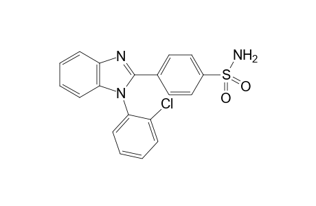 4-(1-(2-chlorophenyl)-1H-benzo[d]imidazol-2-yl)benzenesulfonamide