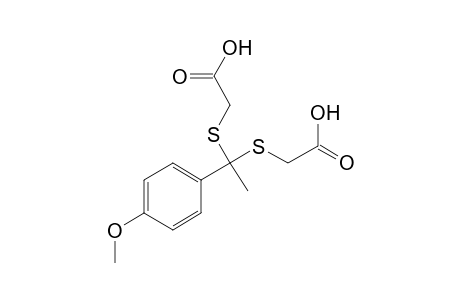 {[1-(p-methoxyphenyl)ethylidene]dithio}diacetic acid