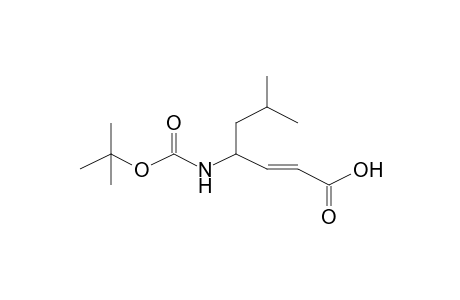 (2E)-4-[(tert-Butoxycarbonyl)amino]-6-methyl-2-heptenoic acid