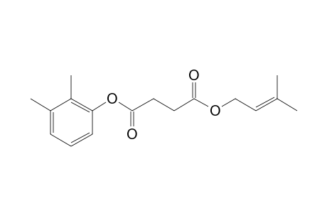 Succinic acid, 3-methylbut-2-en-1-yl 2,3-dimethylphenyl ester