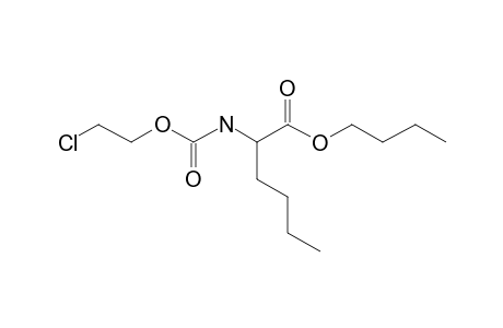 dl-Norleucine, N-(2-chloroethoxycarbonyl)-, butyl ester