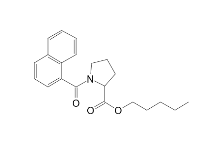 L-Proline, N-(1-naphthoyl)-, pentyl ester