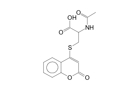 2-Acetylamino-3-(2-oxo-2H-chromen-4-ylsulfanyl)-propionic acid