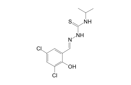3,5-dichlorosalicylaldehyde, 4-isopropyl-3-thiosemicarbazone