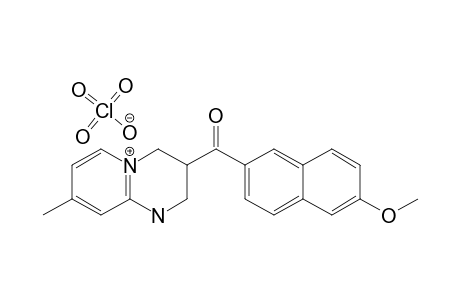 1,2,3,4-TETRAHYDRO-[2-(6-METHOXYNAPHTHOYL)]-8-METHYL-3-2H-PYRIDO-[1,2-A]-PYRIMIDINE-HYDROPERCHLORATE