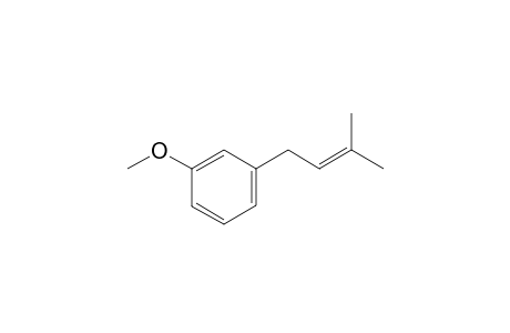1-Methoxy-3-(3-methylbut-2-enyl)benzene