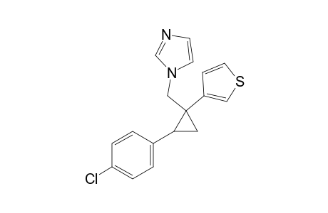 1H-Imidazole, 1-[[2-(4-chlorophenyl)-1-(3-thienyl)cyclopropyl]methyl]-