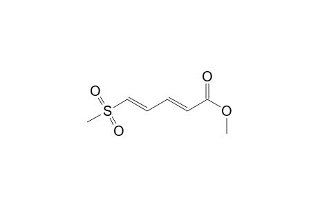 2,4-Pentadienoic acid, 5-(methylsulfonyl)-, methyl ester, (E,E)-