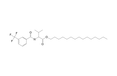 L-Valine, N-(3-trifluoromethylbenzoyl)-, pentadecyl ester