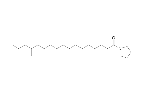 14-Methyl-heptadecanoic acid, pyrrolidide