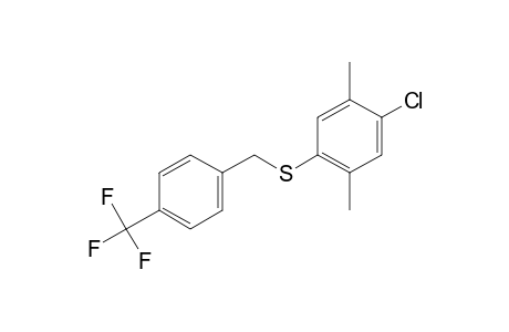 4-chloro-2,5-xylyl p-(trifluoromethyl)benzyl sulfide