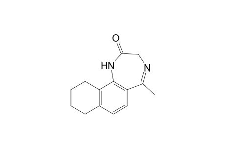 1,3,8,9,10,11-hexahydro-5-methyl-2H-naphtho[1,2-e][1,4]diazepin-2-one