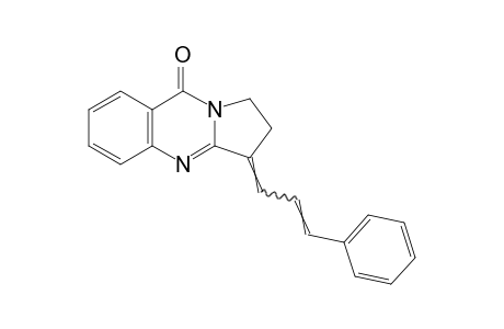 3-cinnamylidene-2,3-dihydropyrrolo[2,1-b]quinazolin-9(1H)-one