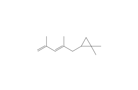 1,3-Pentadiene, 5-(2,2-dimethylcyclopropyl)-2,4-dimethyl-, (Z or E)-