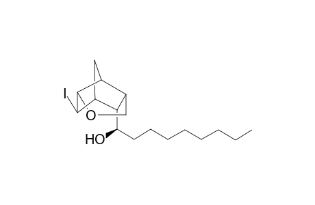 (R)-1-(2-anti-Iodo-4-oxa-tricyclo[4.2.1.0*3,7*]non-9-yl)-nonan-1-ol