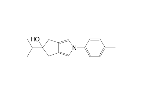 2-(4-methylphenyl)-5-propan-2-yl-4,6-dihydrocyclopenta[c]pyrrol-5-ol