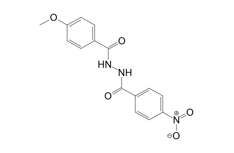 Benzoic acid, 4-methoxy-, 2-(4-nitrobenzoyl)hydrazide