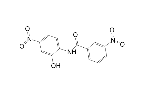 N-(2-Hydroxy-4-nitrophenyl)-3-nitrobenzamide