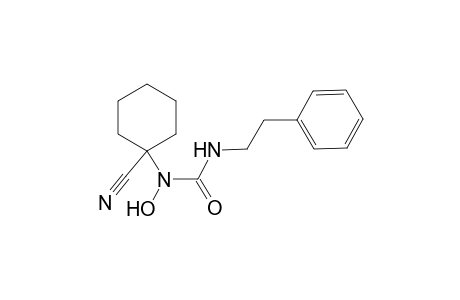 1-(1-cyanocyclohexyl)-1-hydroxy-3-phenethyl-urea