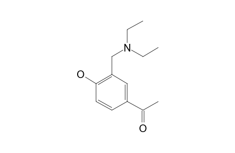 3'-[(diethylamino)methyl]-4'-hydroxyacetophenone