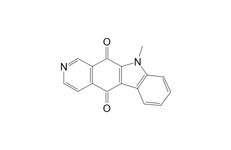 5H-Pyrido[3,4-b]carbazole-5,11(10H)-dione, 10-methyl-