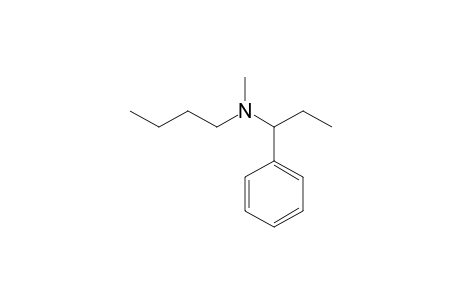 N-Methyl-N-(1-phenylpropyl)butan-1-amine