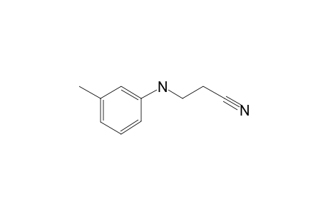 3-(3-Toluidino)propanenitrile