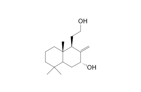 13,14,15,16-tetranor-8(17)-labdene-7.alpha.,12-diol