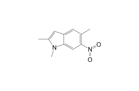 1,2,5-Trimethyl-6-nitroindole