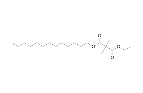 Dimethylmalonic acid, ethyl tridecyl ester