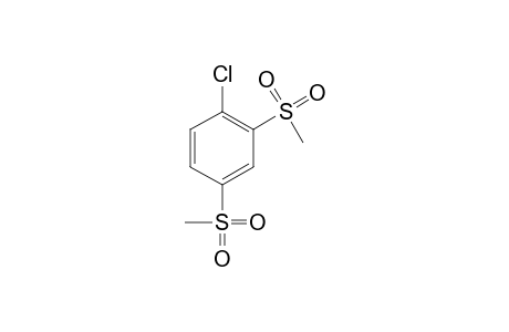 2,4-bis(methylsulfonyl)-1-chlorobenzene