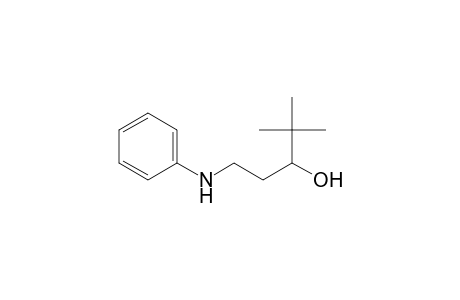 1-Anilino-4,4-dimethyl-3-pentanol