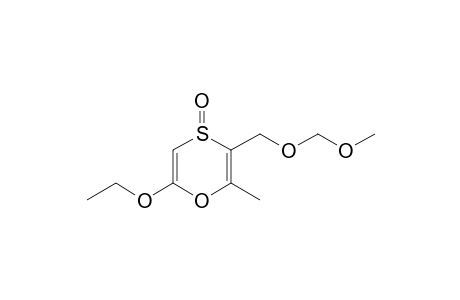 5-(Methoxymethoxymethyl)-2-ethoxy-6-methyl-1,4-oxathiin-S-oxide