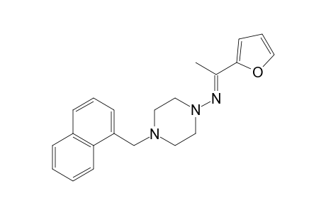 1-piperazinamine, N-[(E)-1-(2-furanyl)ethylidene]-4-(1-naphthalenylmethyl)-