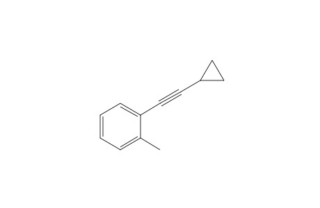 1-(2'-Methylphenyl)-2-cyclopropylacetylene