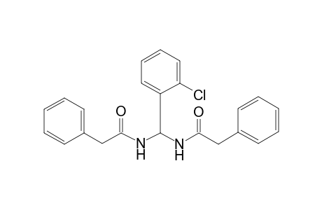 N-{(2-chlorophenyl)[(phenylacetyl)amino]methyl}-2-phenylacetamide