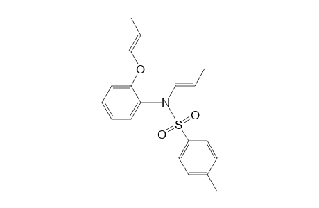 4-Methyl-N-(prop-1-en-1-yl)-N-{2-(prop-1-en-1-yloxy)phenyl}benzenesulfonamide